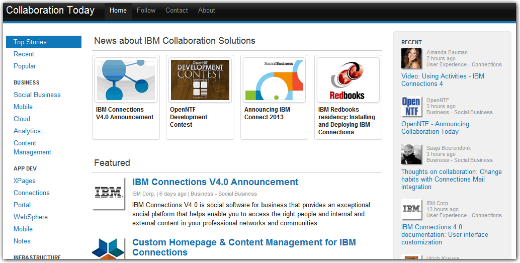Image:Bir XPages gösterisi: CollaborationToday.info