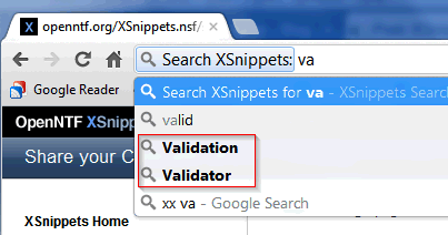 Image:XSnippets sitesine Arama ve Favori özellikleri eklendi...