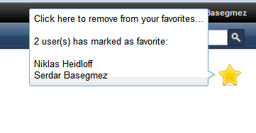Image:XSnippets sitesine Arama ve Favori özellikleri eklendi...
